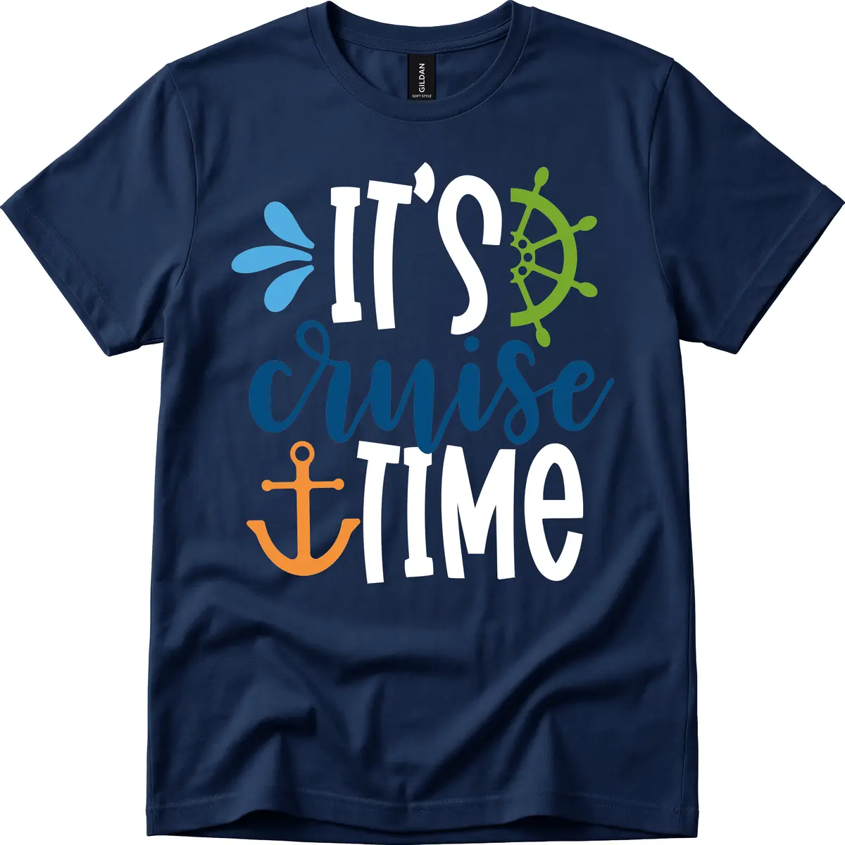 It's Cruise Time Nautical T-Shirt in Navy