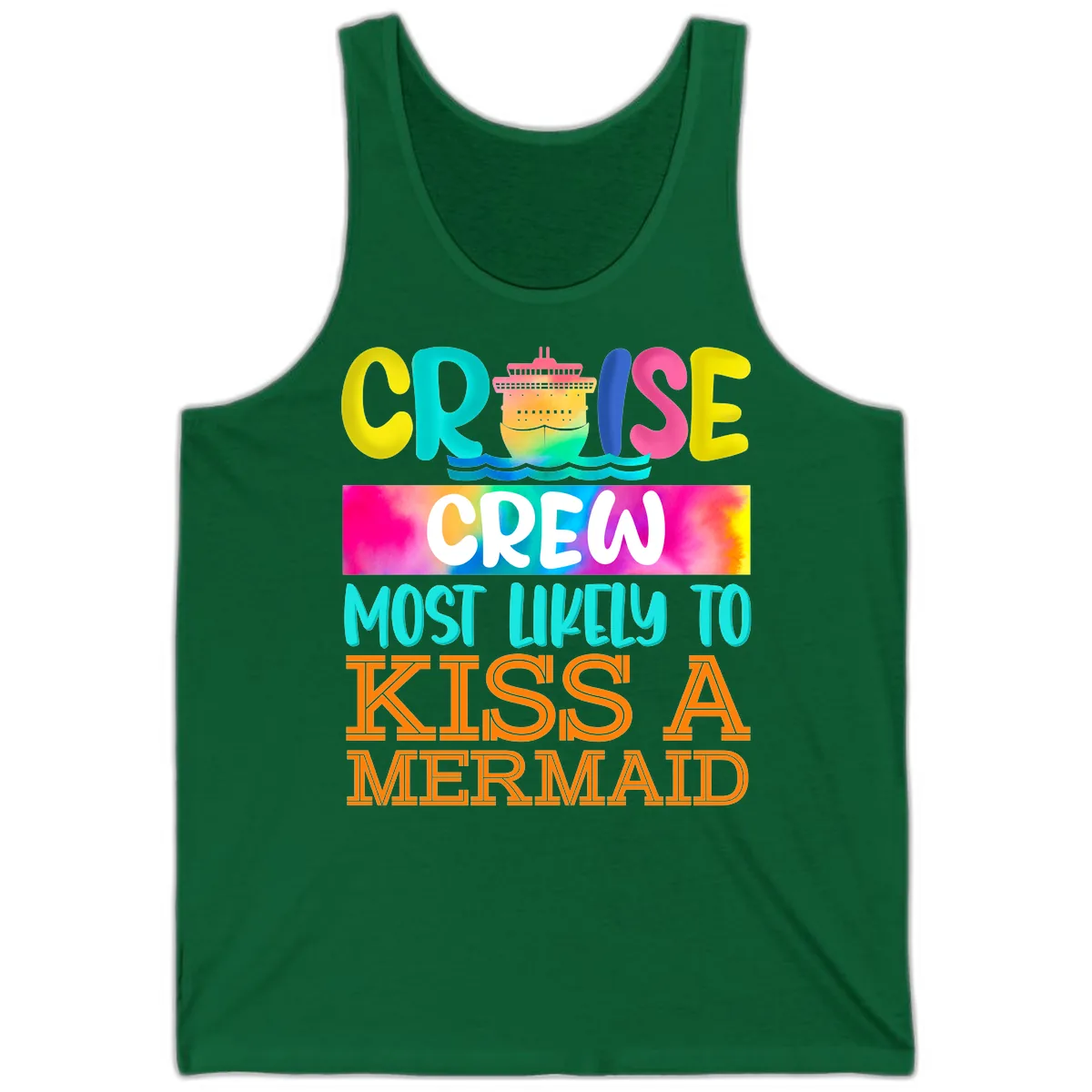 Cruise Crew Most Likely To Kiss A Mermaid Tank in Kelly