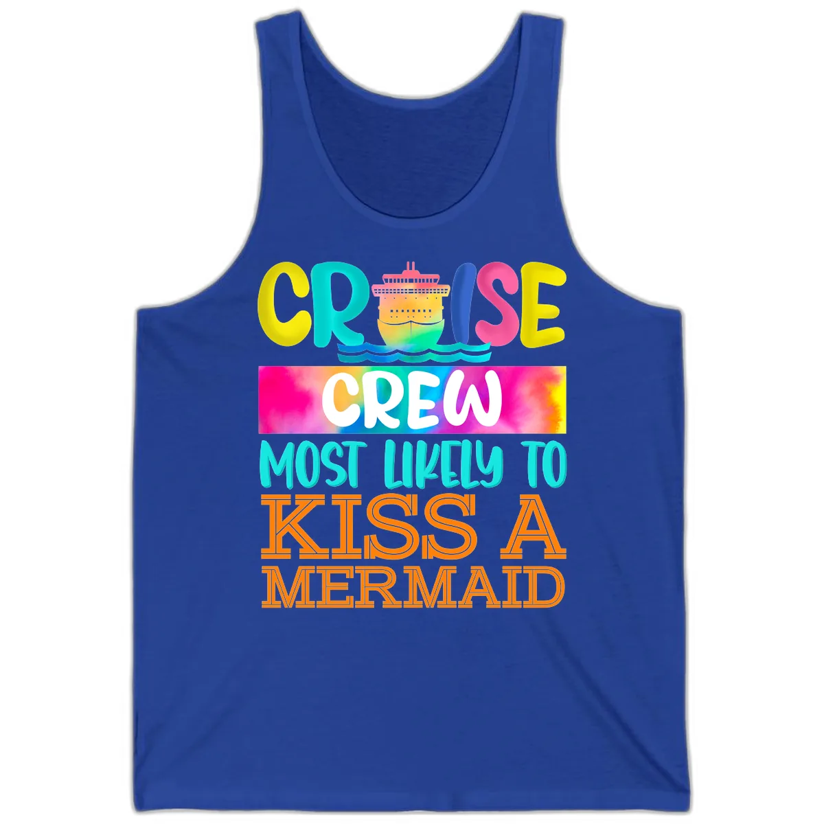 Cruise Crew Most Likely To Kiss A Mermaid Tank in True Royal