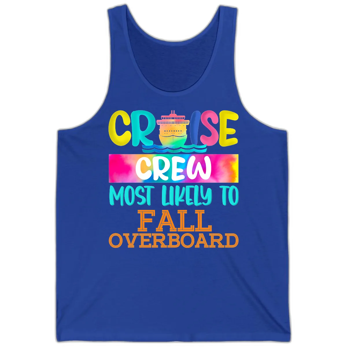 Cruise Crew Most Likely To Fall Overboard Tank in True Royal
