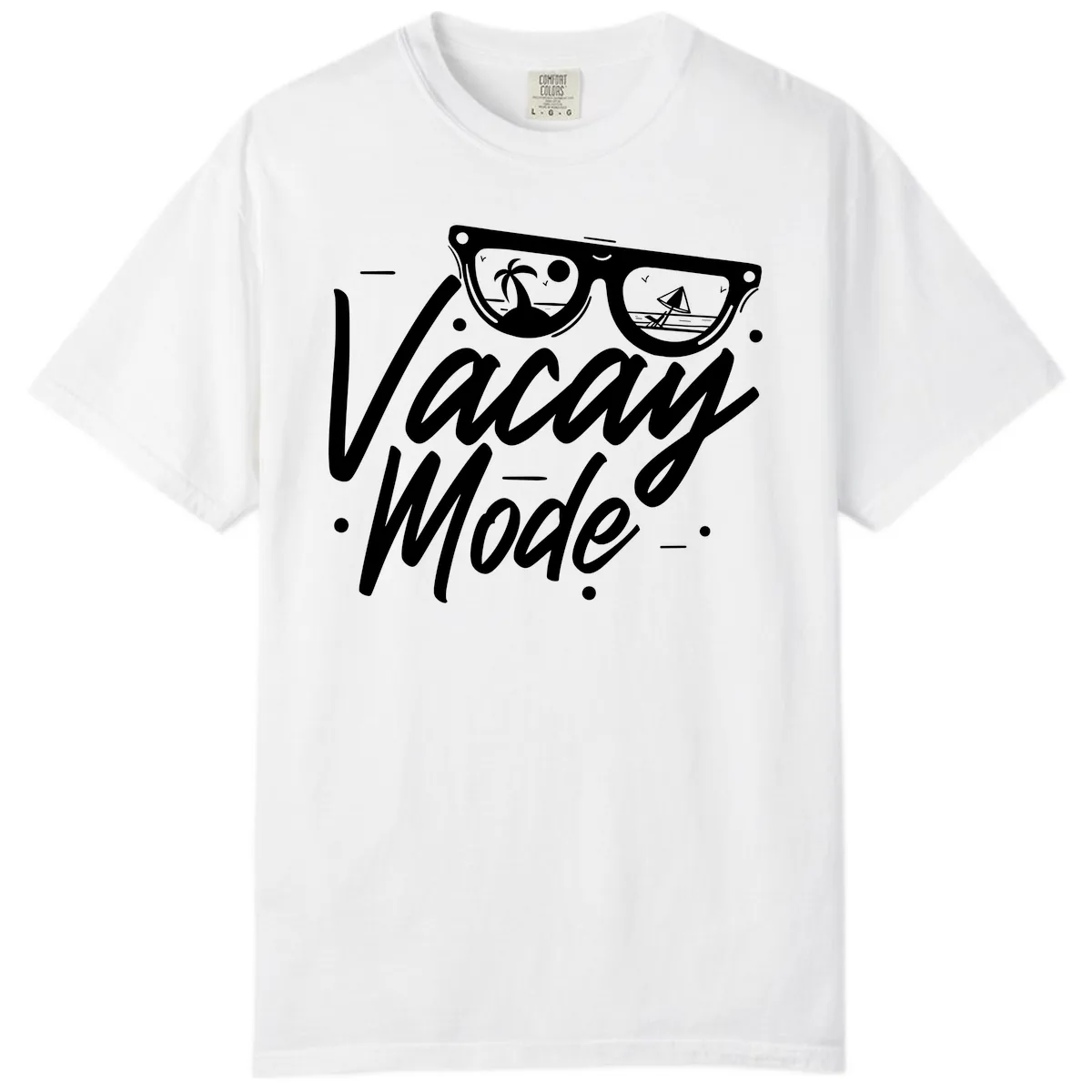 Warm Mode Cruise Vibes Comfort Color in White