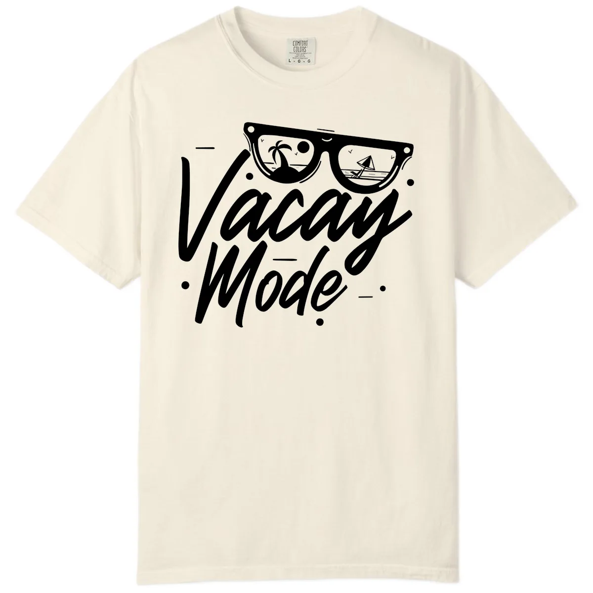 Warm Mode Cruise Vibes Comfort Color in Ivory