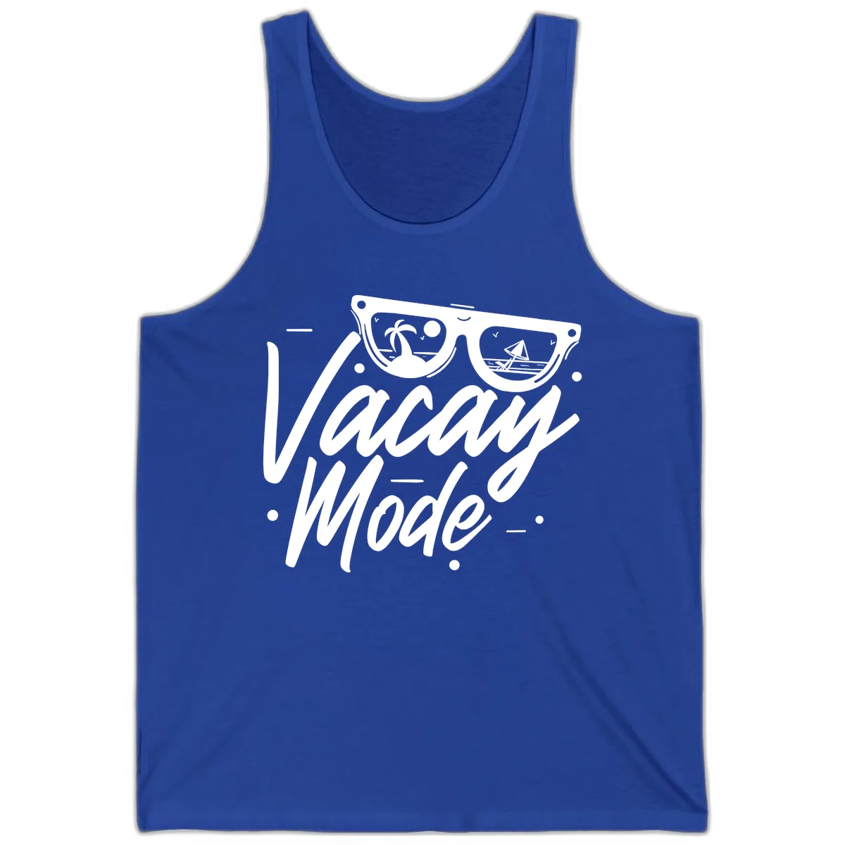 Warm Mode Cruise Vibes Tank in True Royal