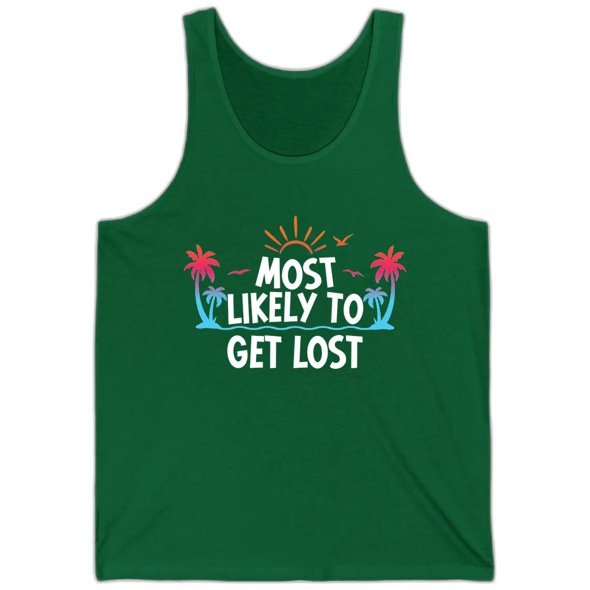 Most Likely To Get Lost Tank in Kelly