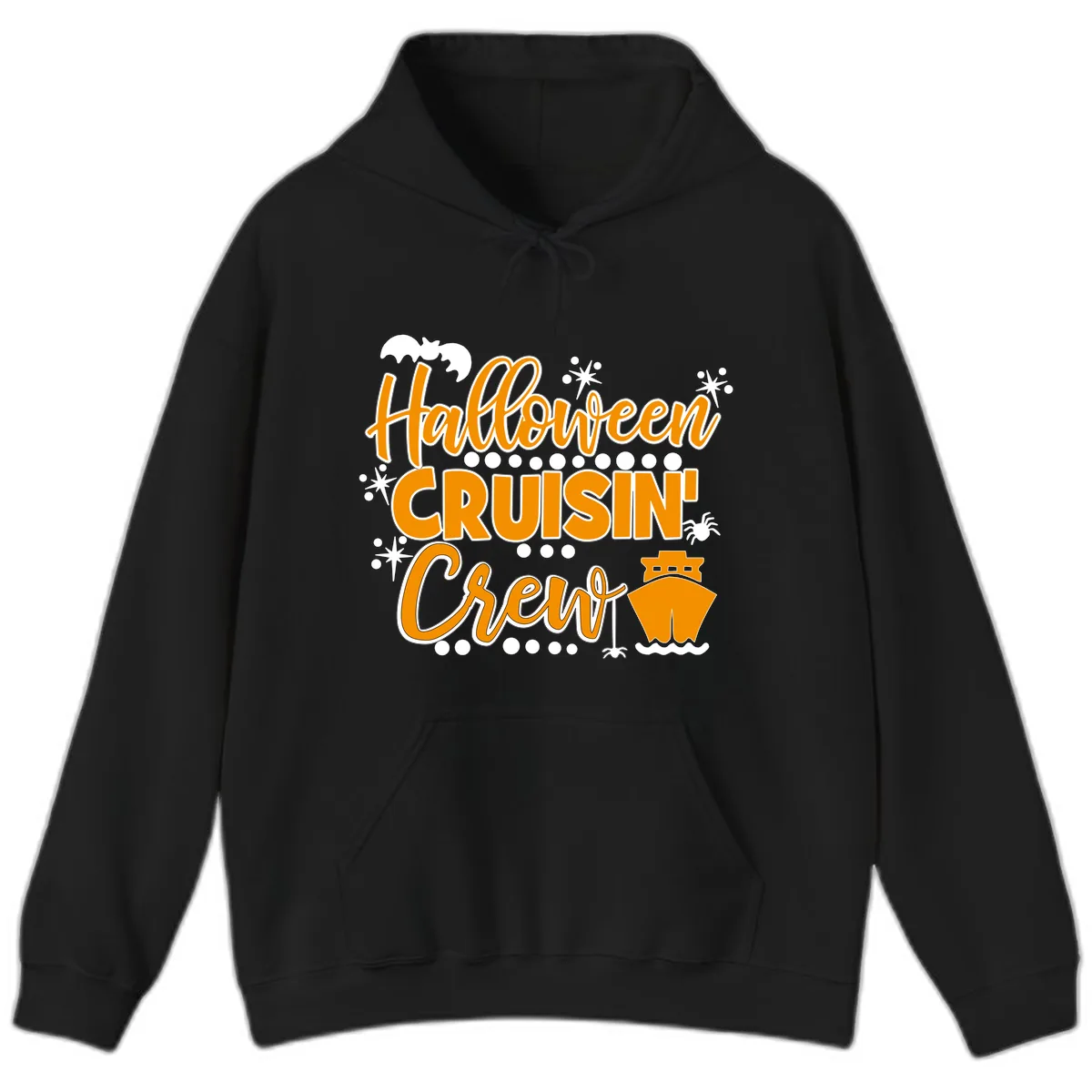 Halloween Cruisin' Crew Hoodie in Black