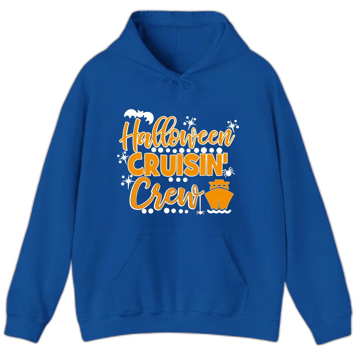 Halloween Cruisin' Crew Hoodie in Royal