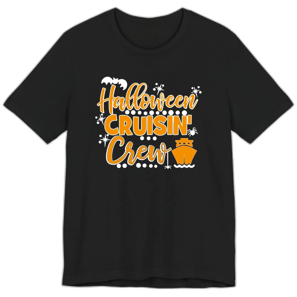 Halloween Cruisin' Crew Premium T-Shirt in Black