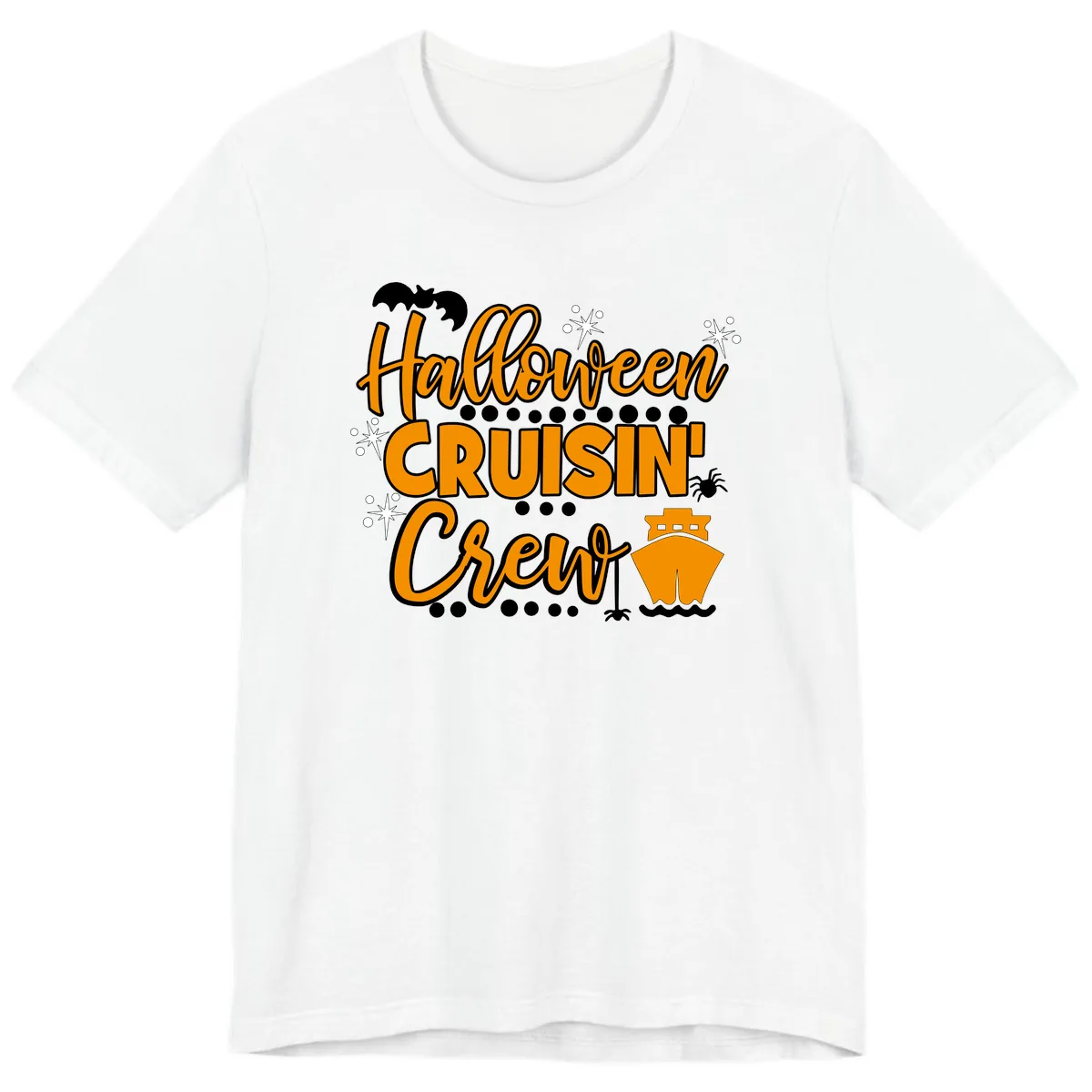 Halloween Cruisin' Crew Premium T-Shirt in White