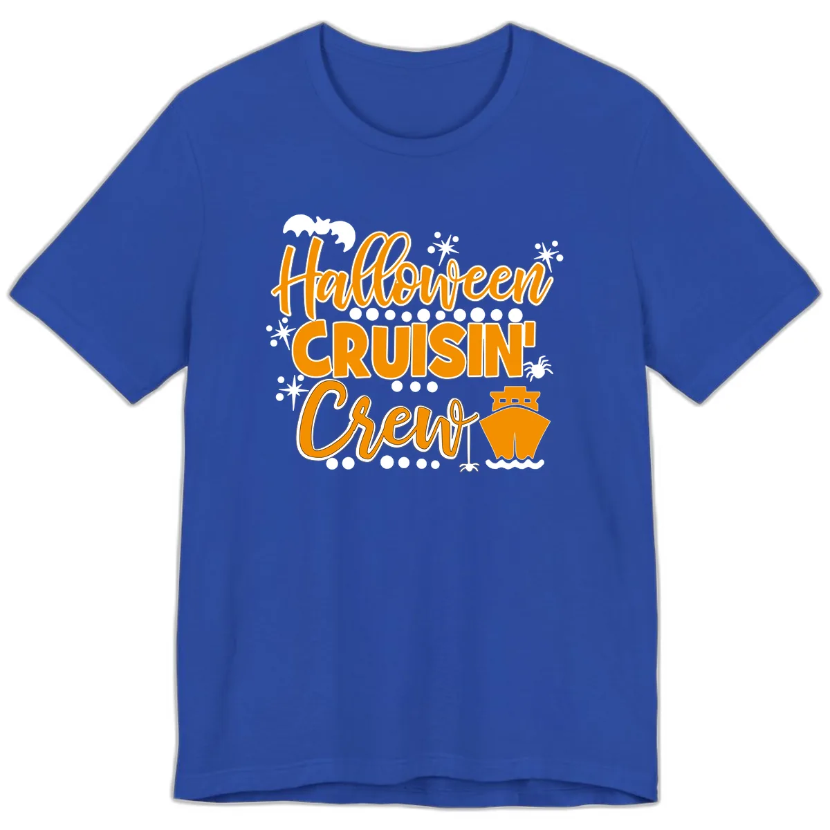 Halloween Cruisin' Crew Premium T-Shirt in True Royal