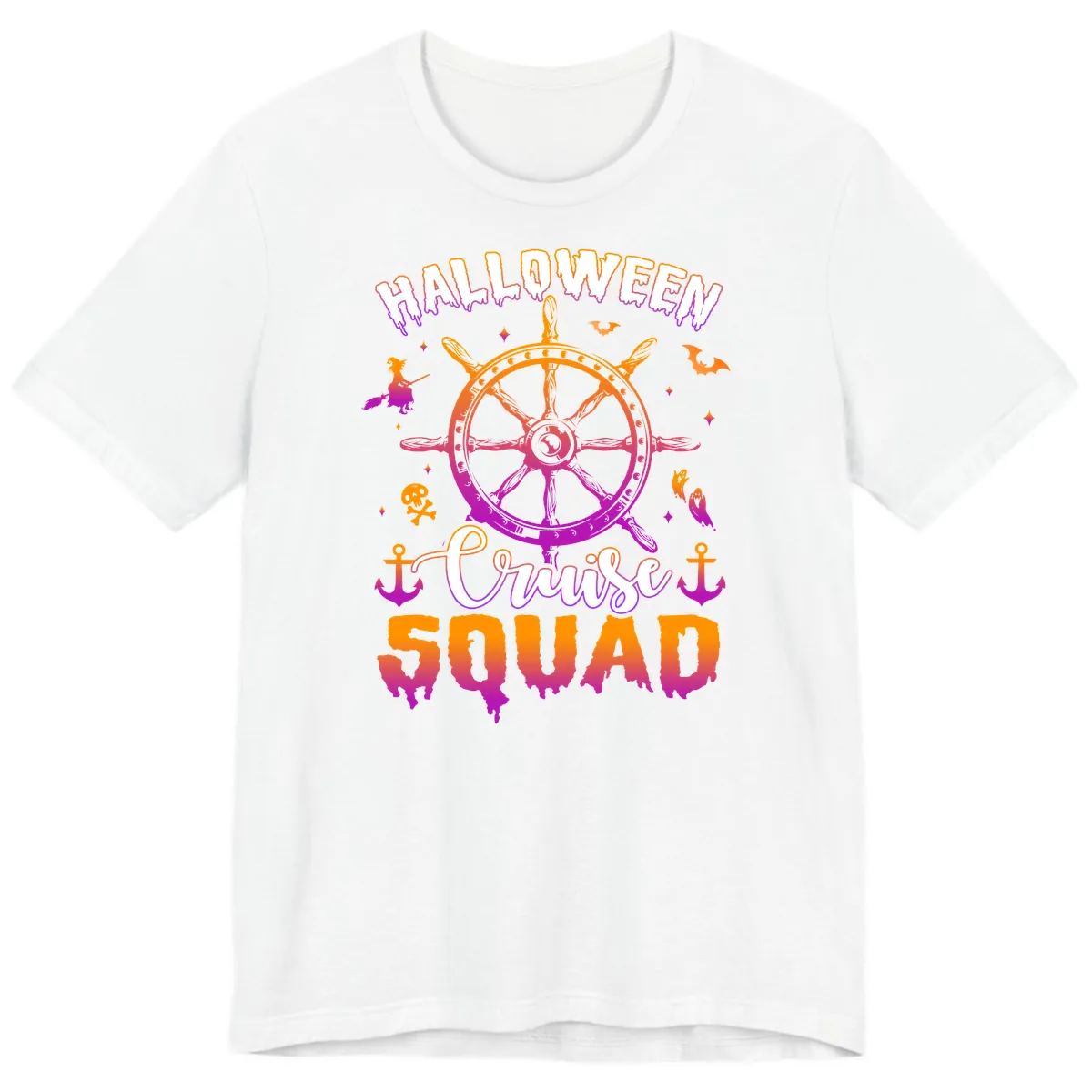 Halloween Cruise Squad Premium T-Shirt in White