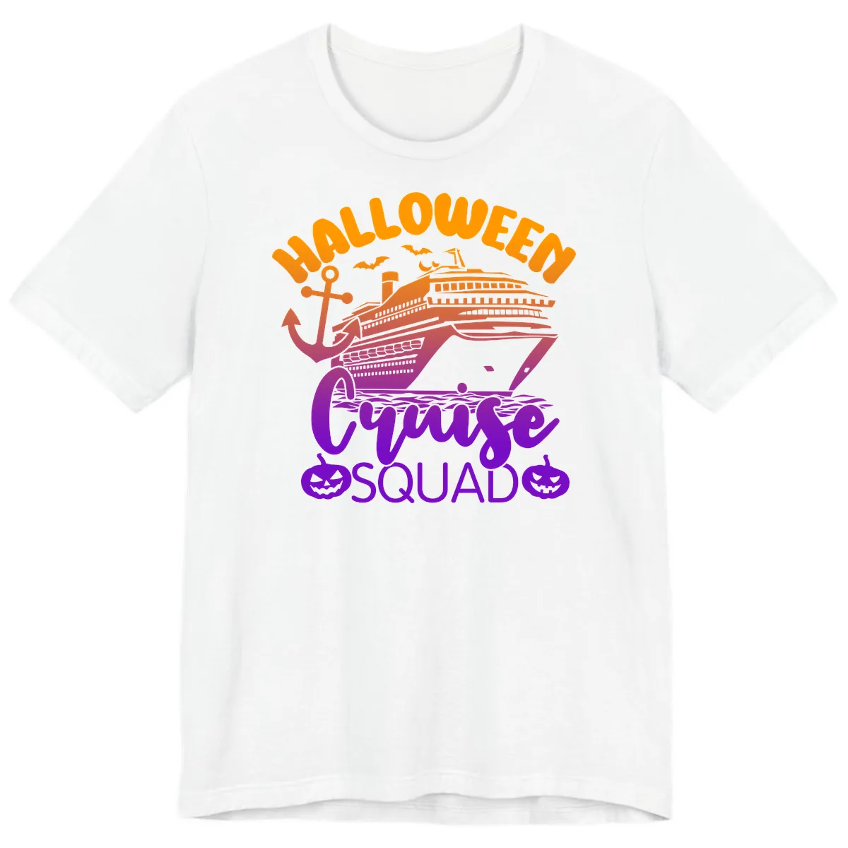 Halloween Cruise Squad Premium T-Shirt in White