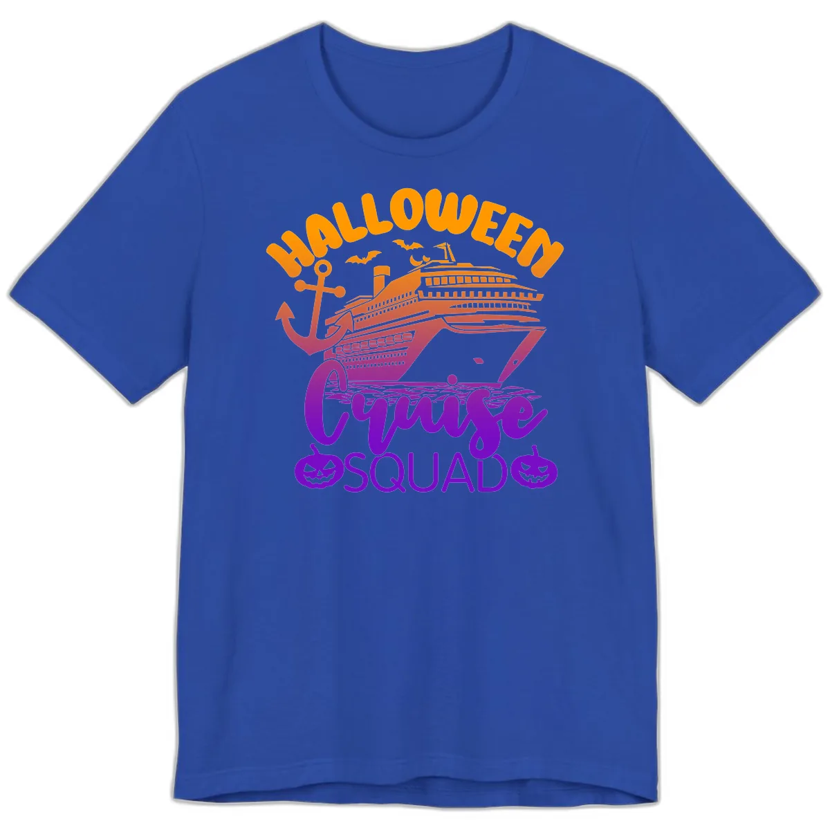 Halloween Cruise Squad Premium T-Shirt in True Royal