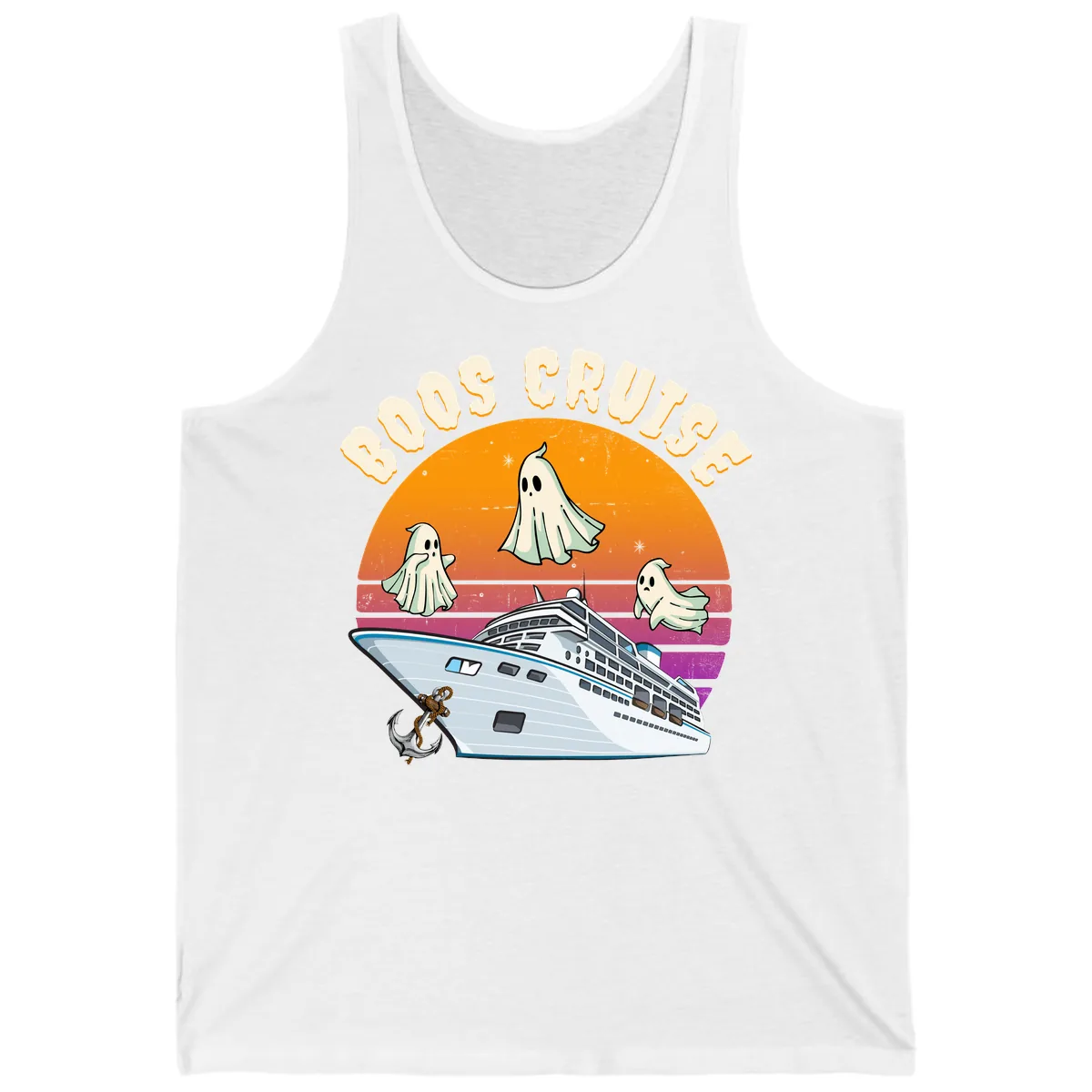 Boo Cruise Ship Tank in White