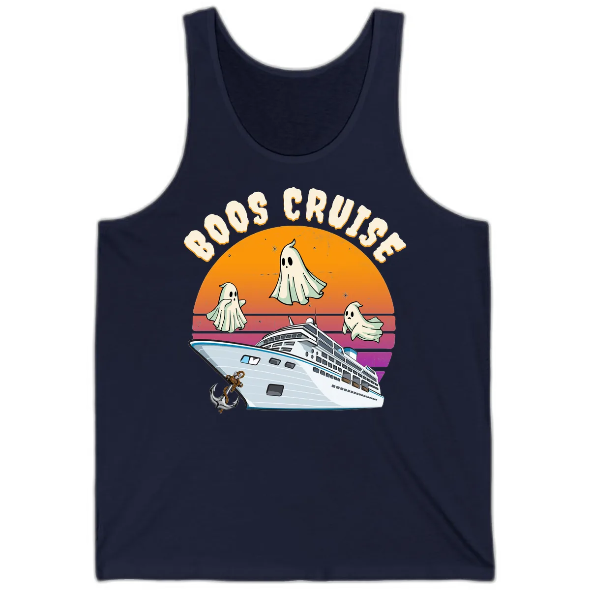 Boo Cruise Ship Tank in Navy