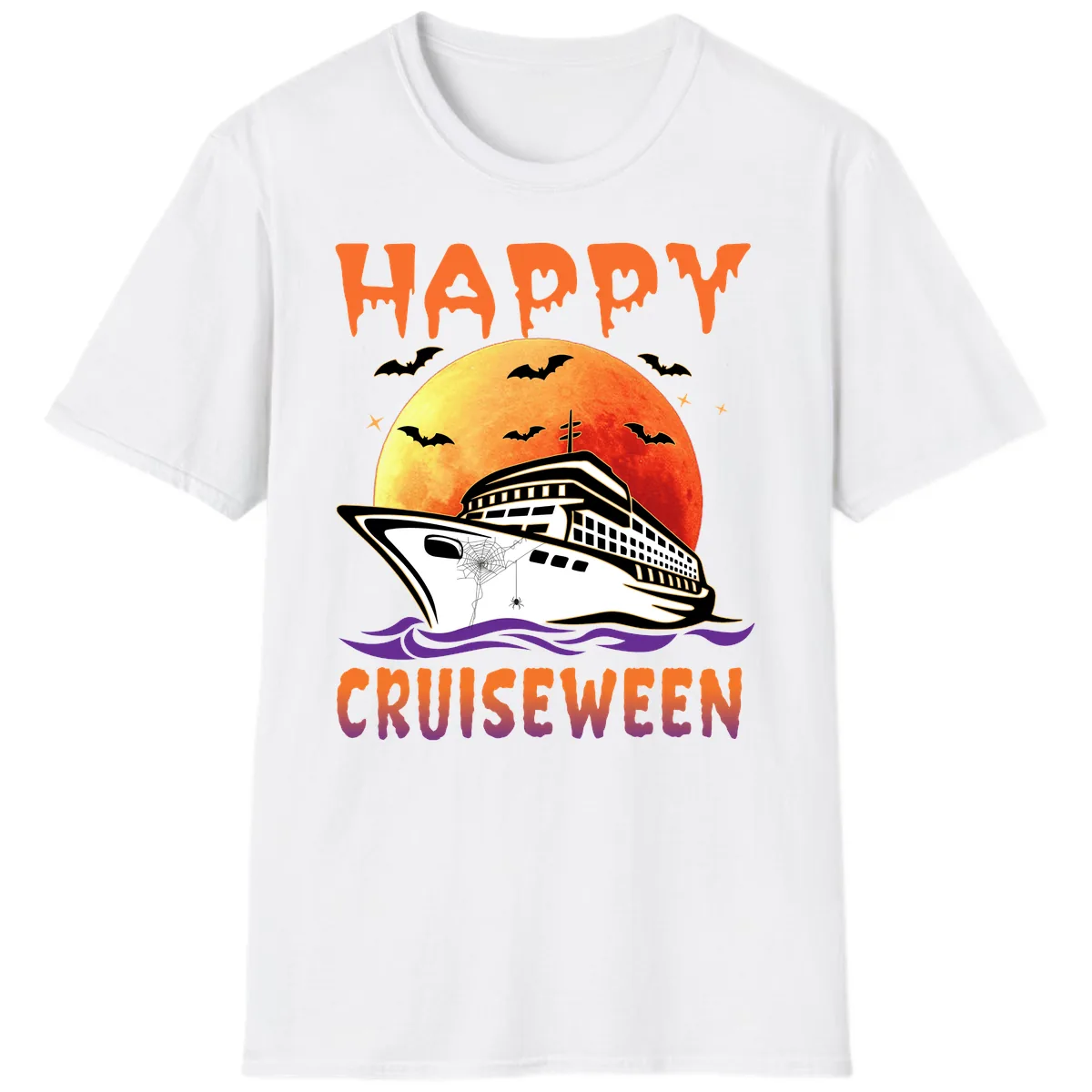 Happy Cruiseween T-Shirt in White