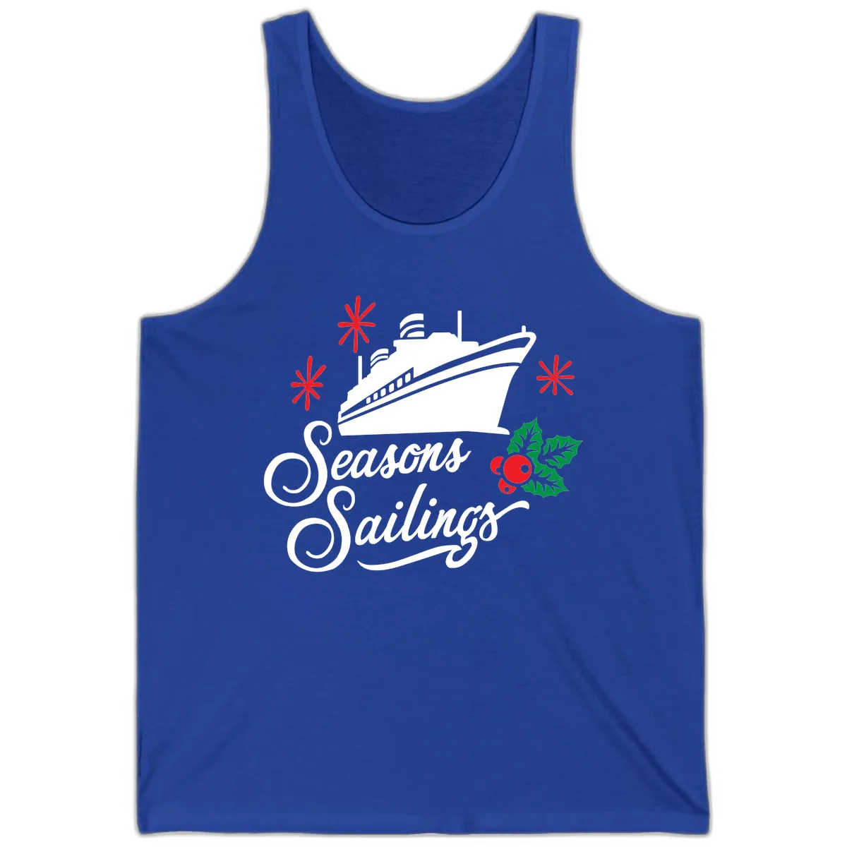 Seasons Sailings Cruise Holiday Tank in True Royal