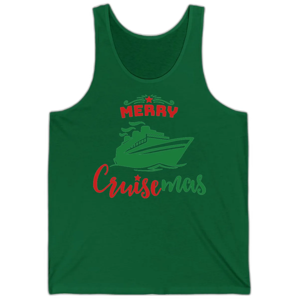 Merry Cruise-mas Ship Tank in Kelly