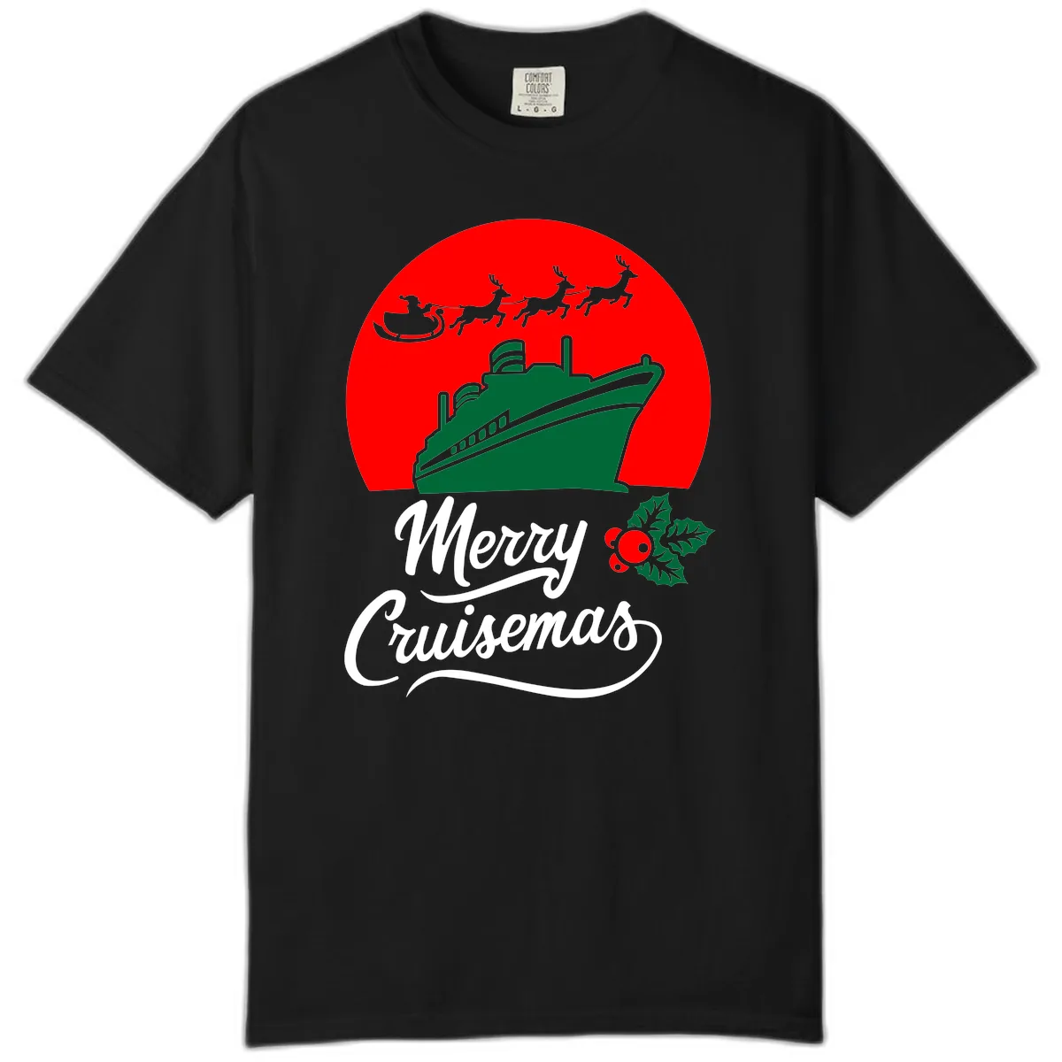 Merry Cruisemas Comfort Color in Black