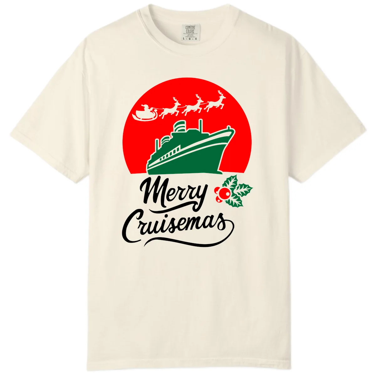 Merry Cruisemas Comfort Color in Ivory