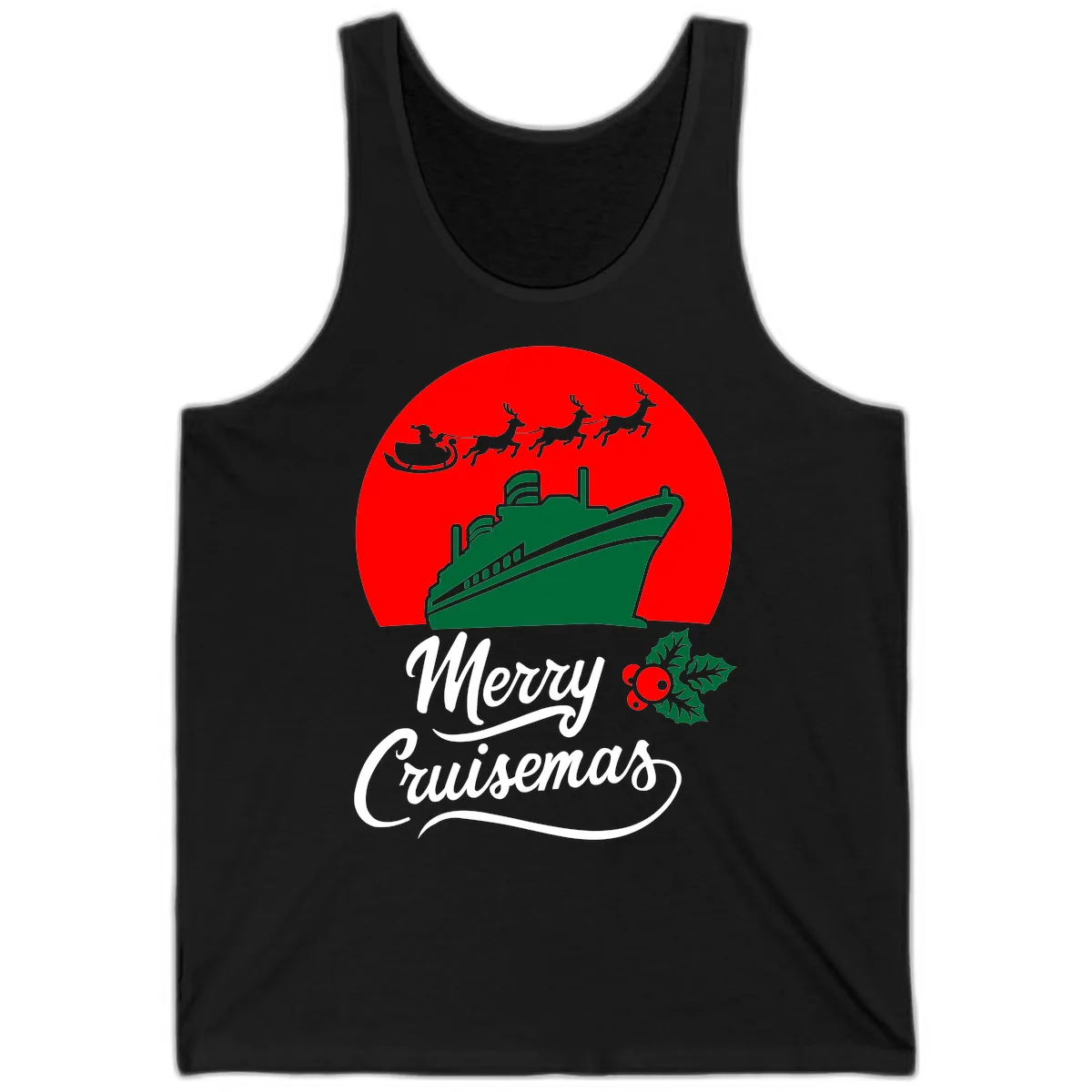 Merry Cruisemas Tank in Black