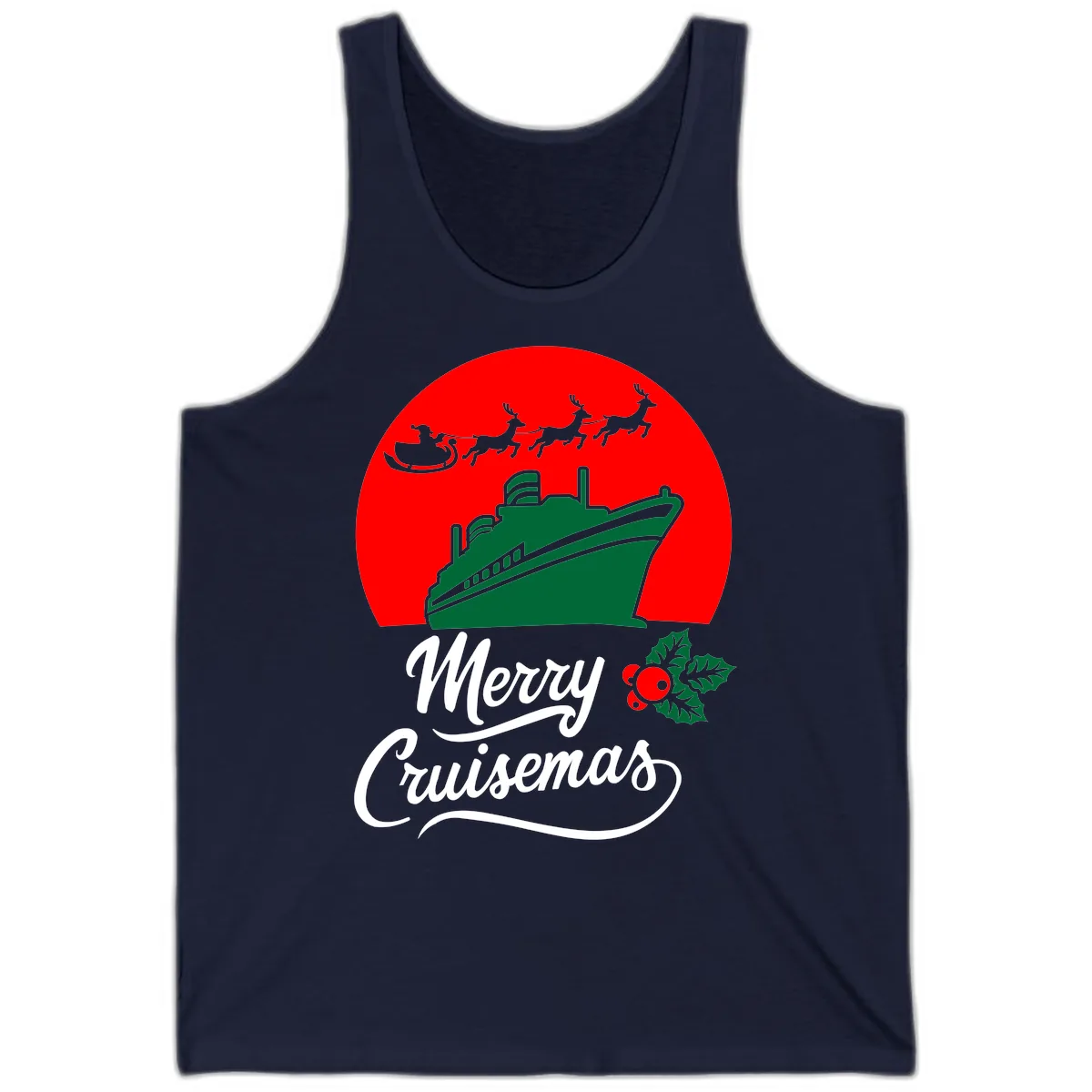 Merry Cruisemas Tank in Navy