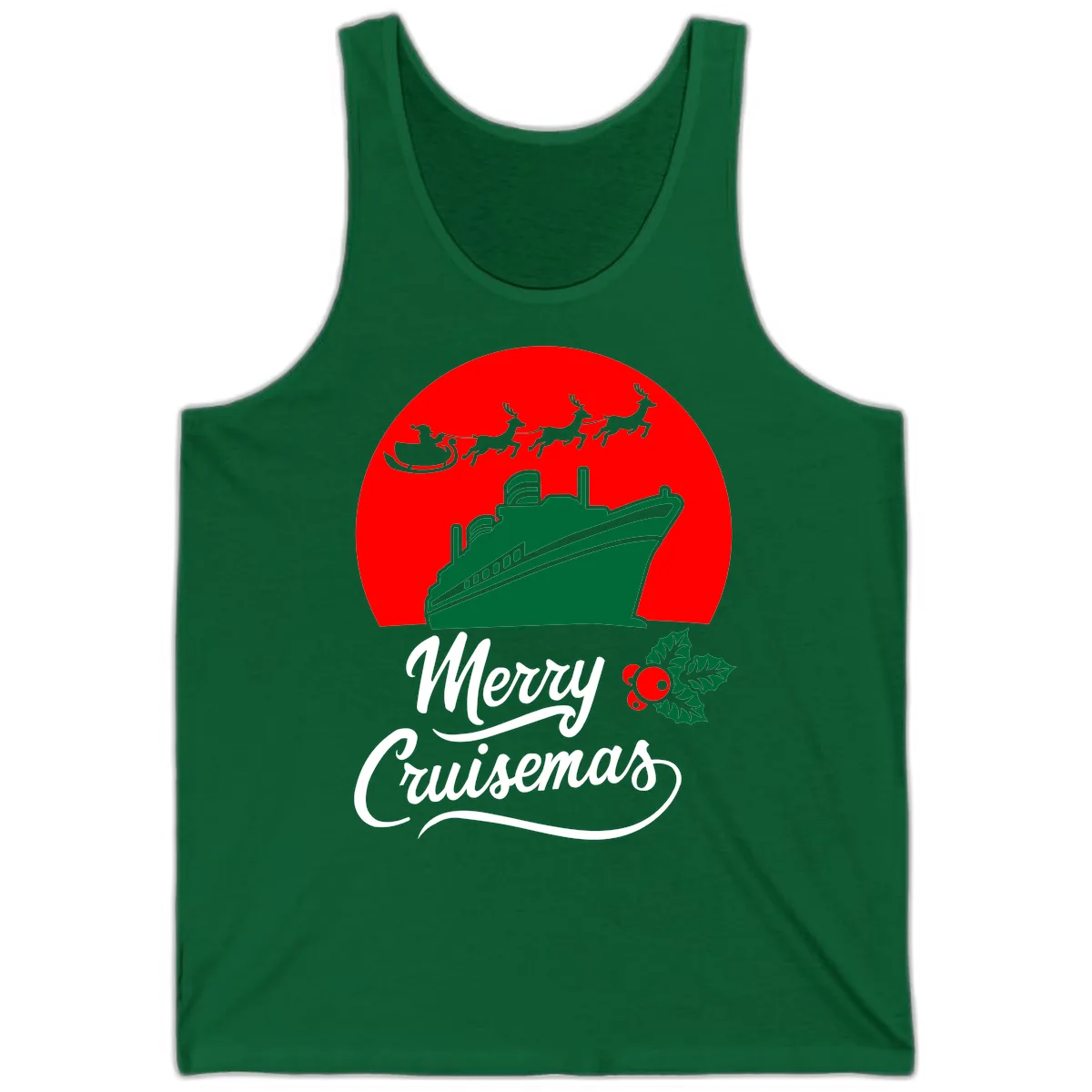Merry Cruisemas Tank in Kelly