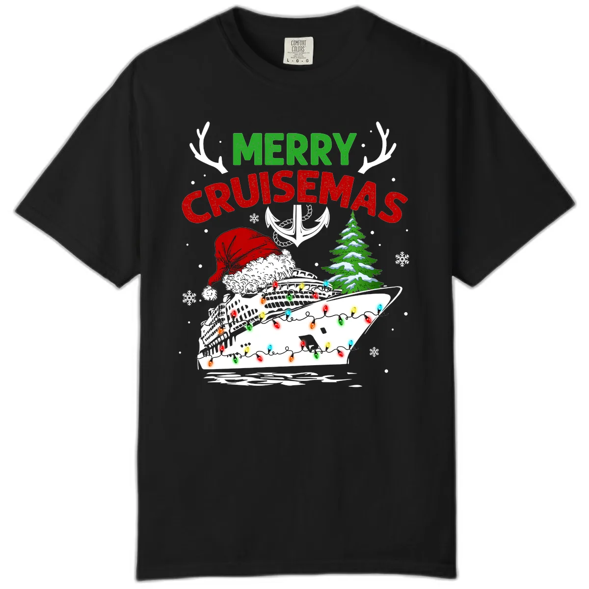 Merry Cruisemas Comfort Color in Black