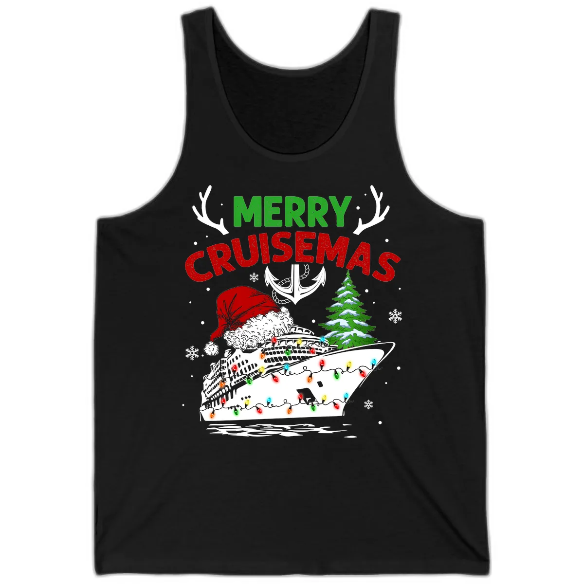 Merry Cruisemas Tank in Black