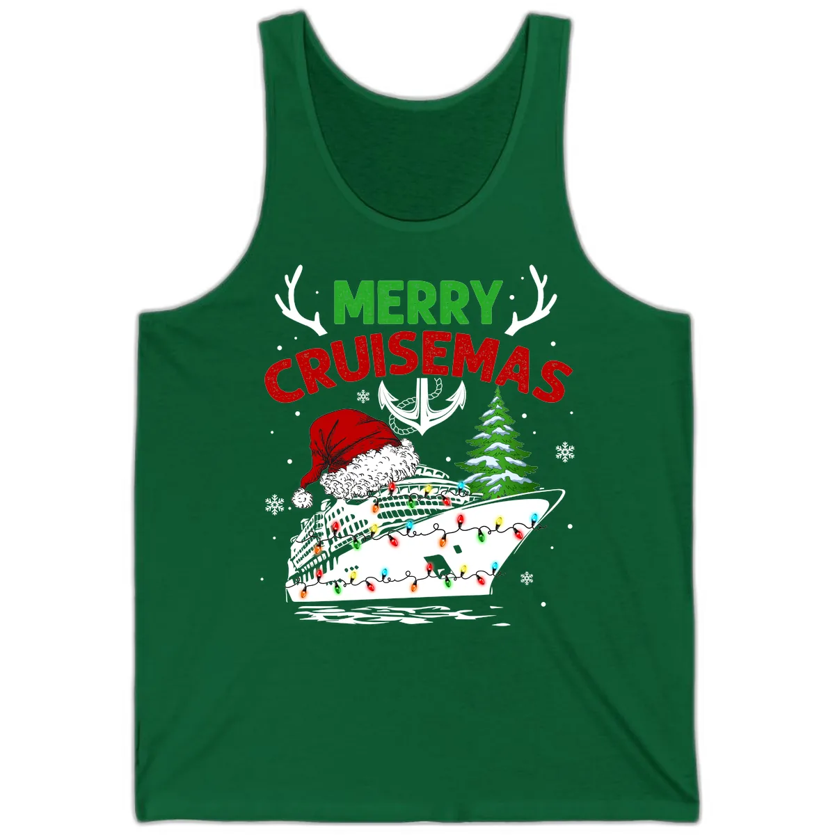 Merry Cruisemas Tank in Kelly