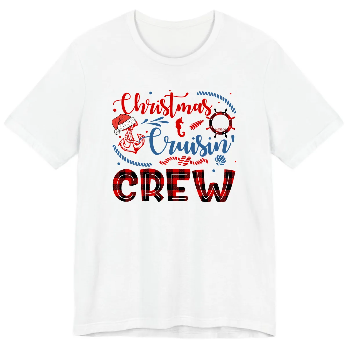Christmas Cruisin' Cousin Crew Premium T-Shirt in White