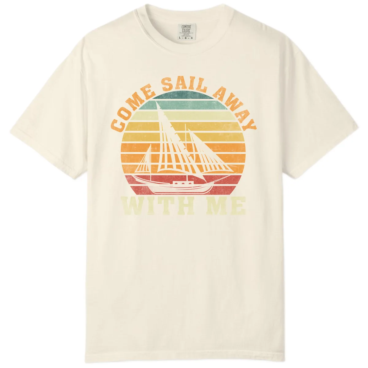 Come Sail Away With Me Comfort Color in Ivory
