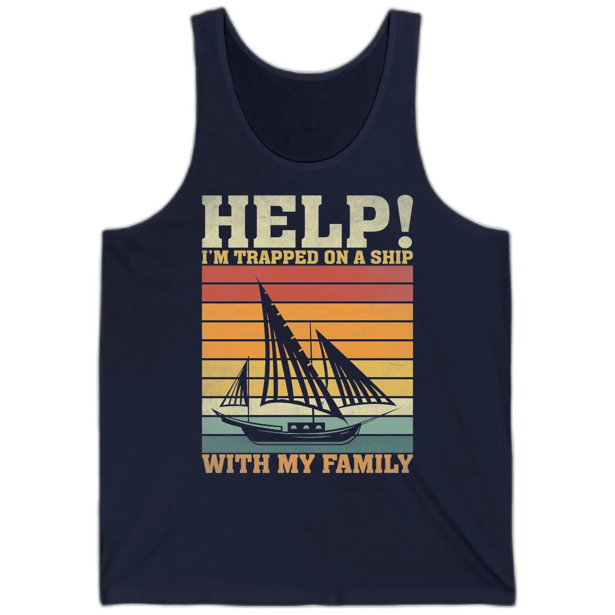 Help! I'm Trapped On A Ship With My Family Tank in Navy