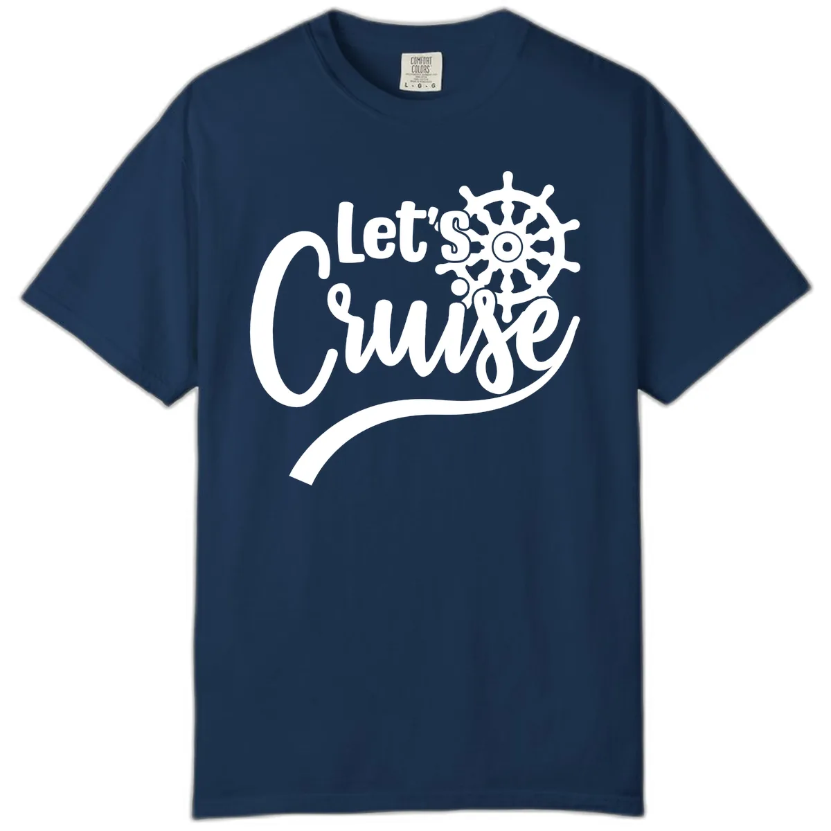 Let's So Swig Comfort Color in Navy