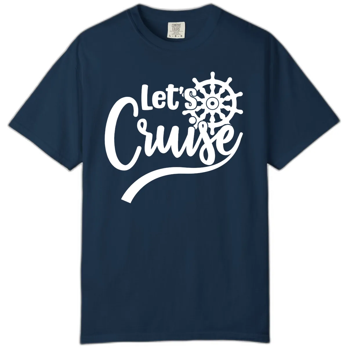 Let's So Swig Comfort Color in True Navy