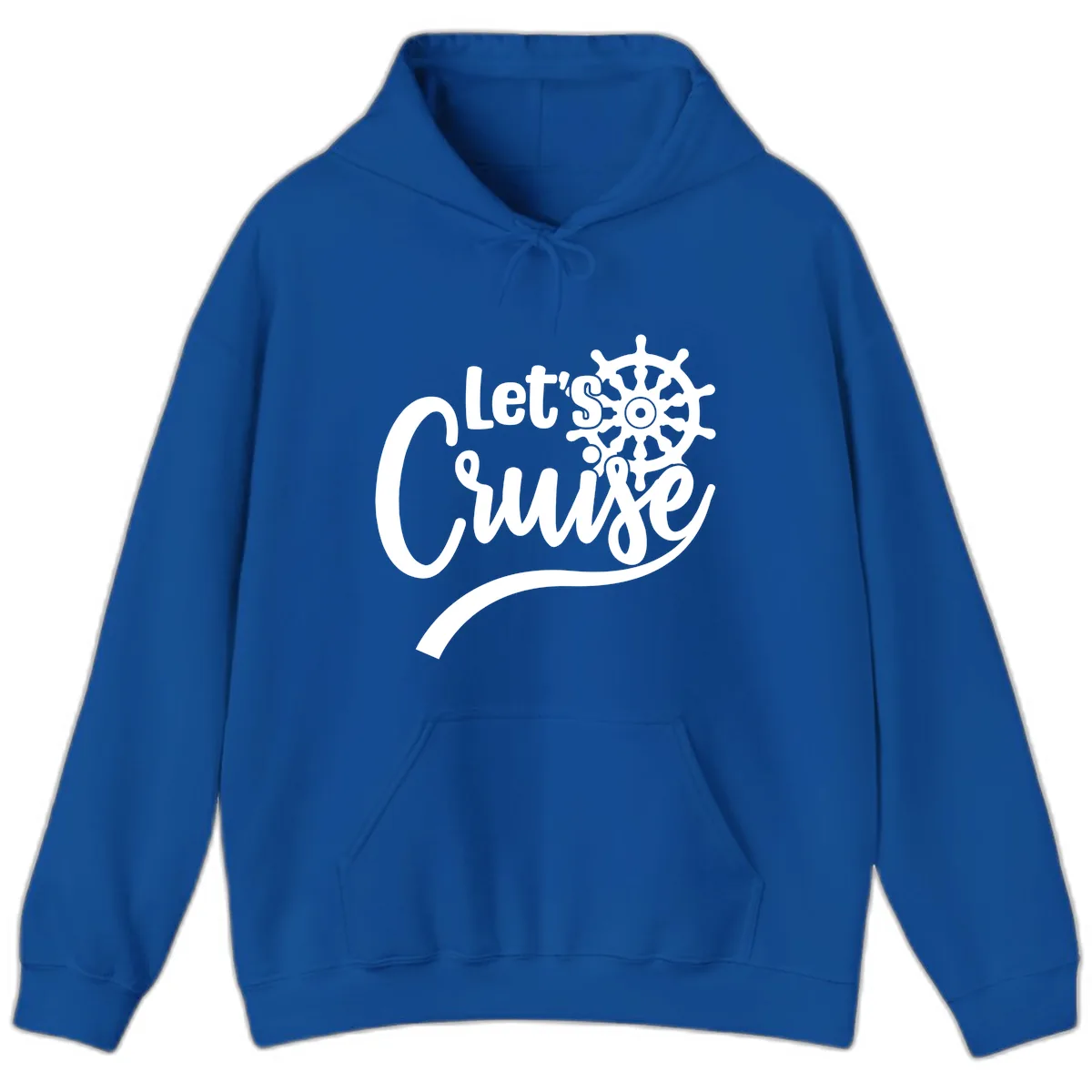 Let's So Swig Hoodie in Royal
