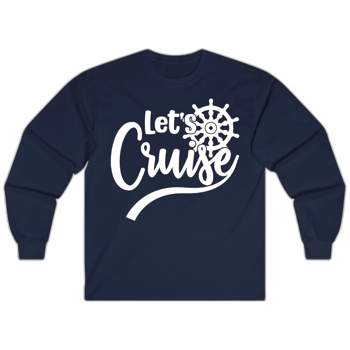 Let's So Swig Long Sleeve in Navy