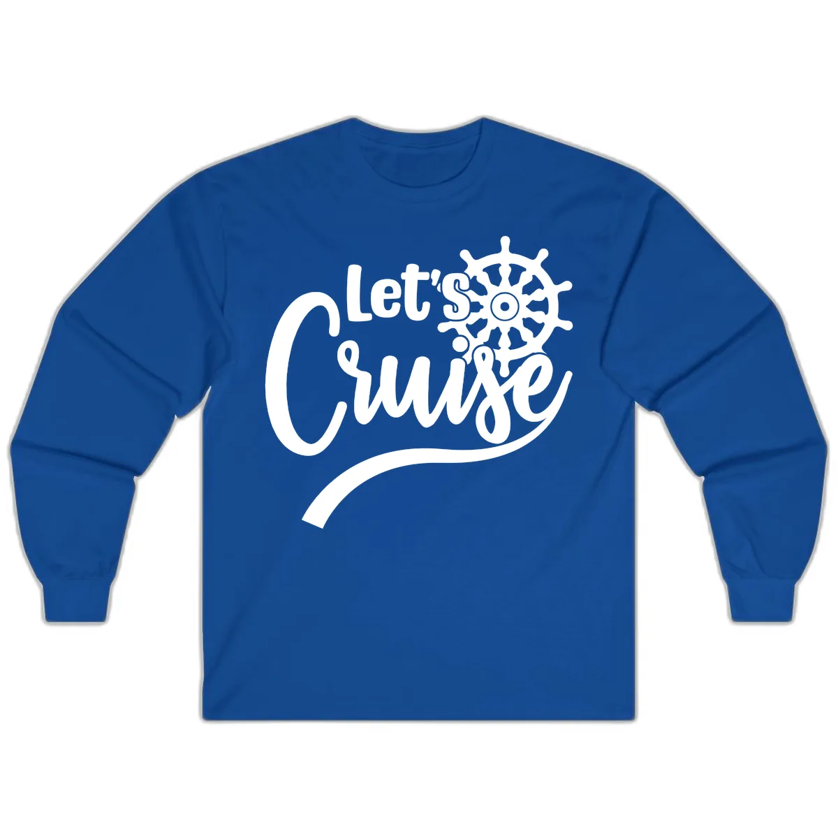 Let's So Swig Long Sleeve in Royal