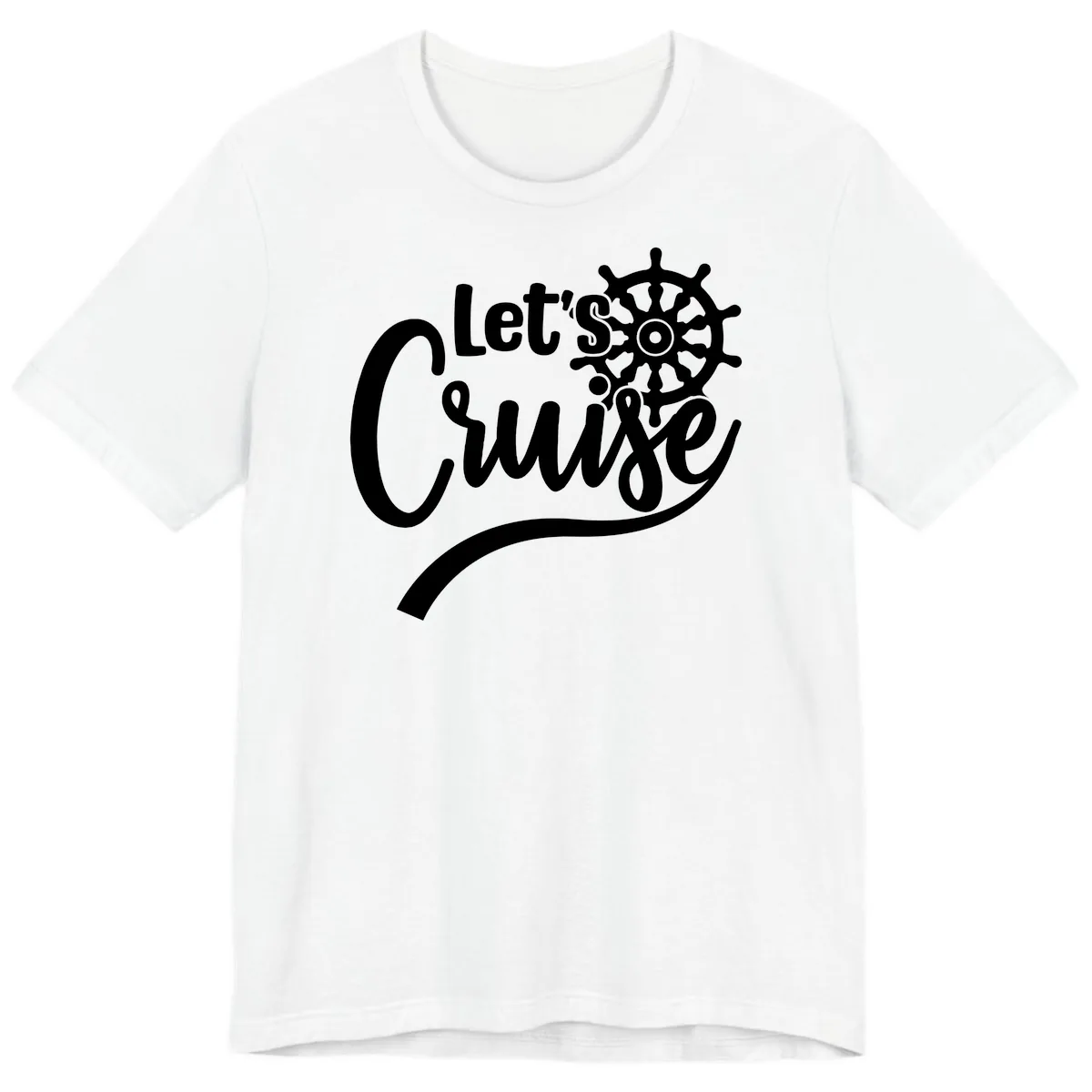 Let's So Swig Premium T-Shirt in White