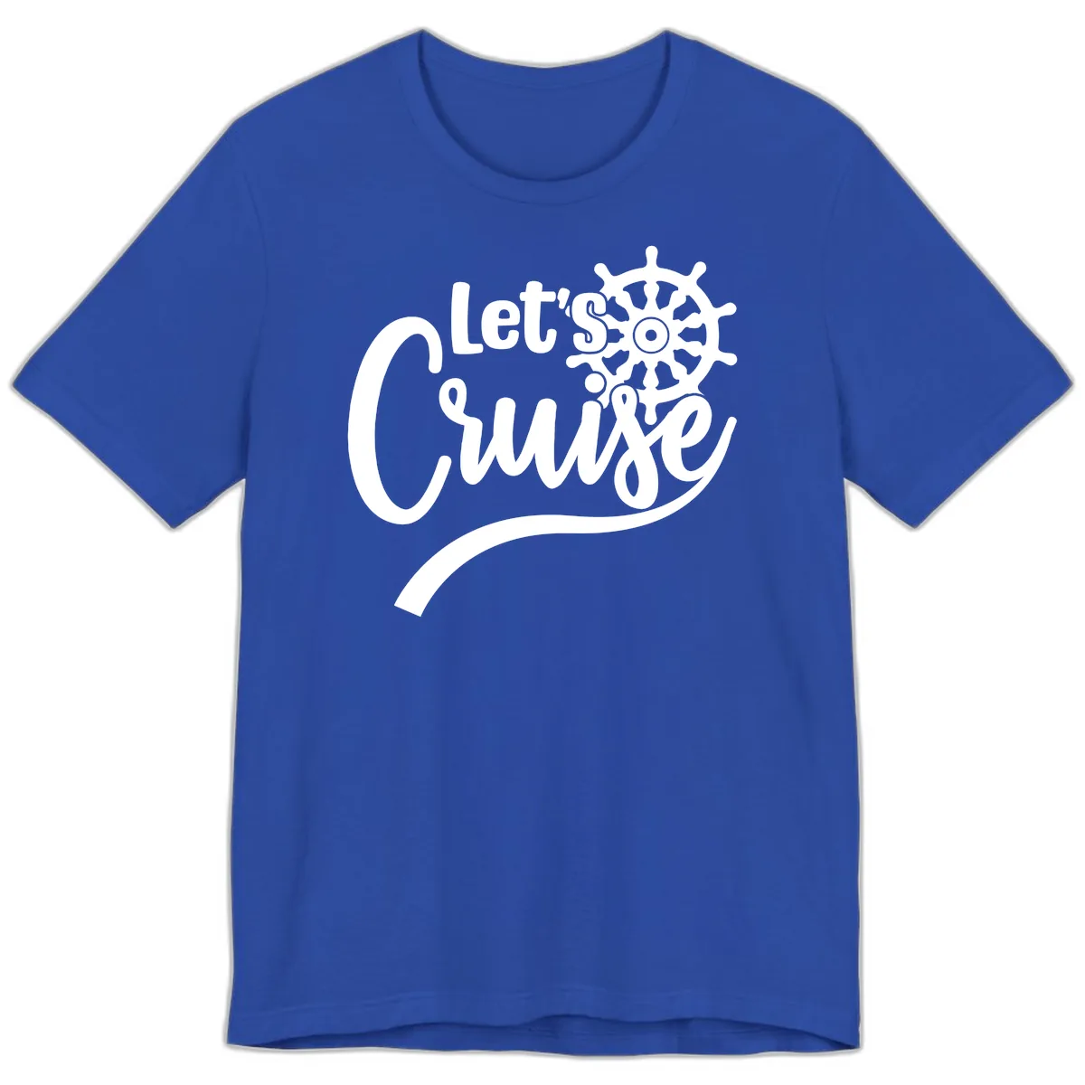 Let's So Swig Premium T-Shirt in True Royal