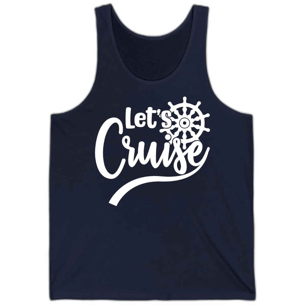 Let's So Swig Tank in Navy