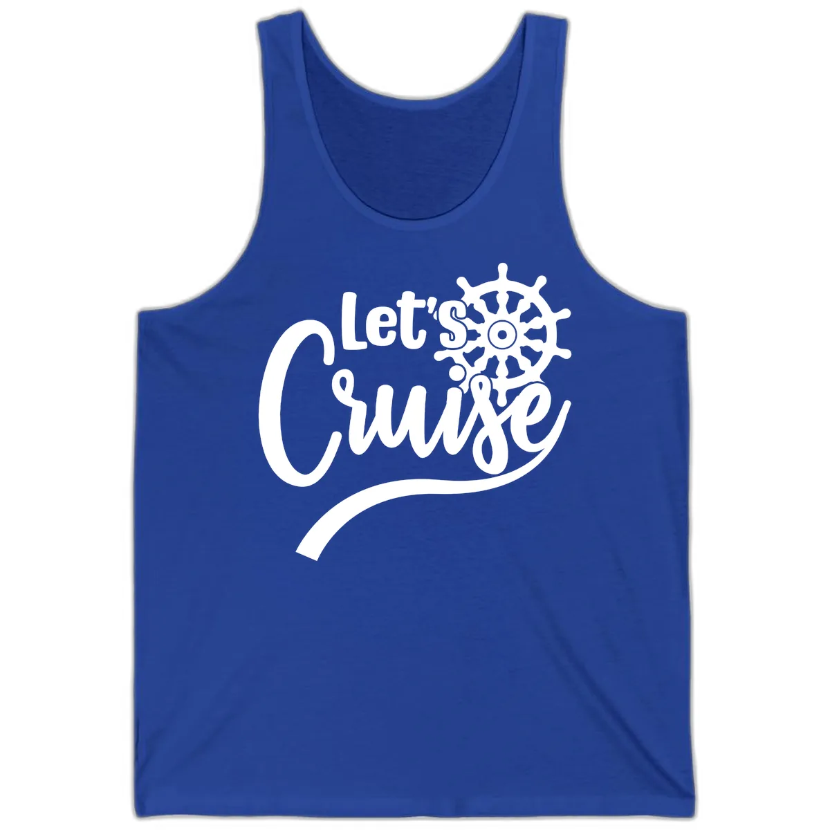 Let's So Swig Tank in True Royal