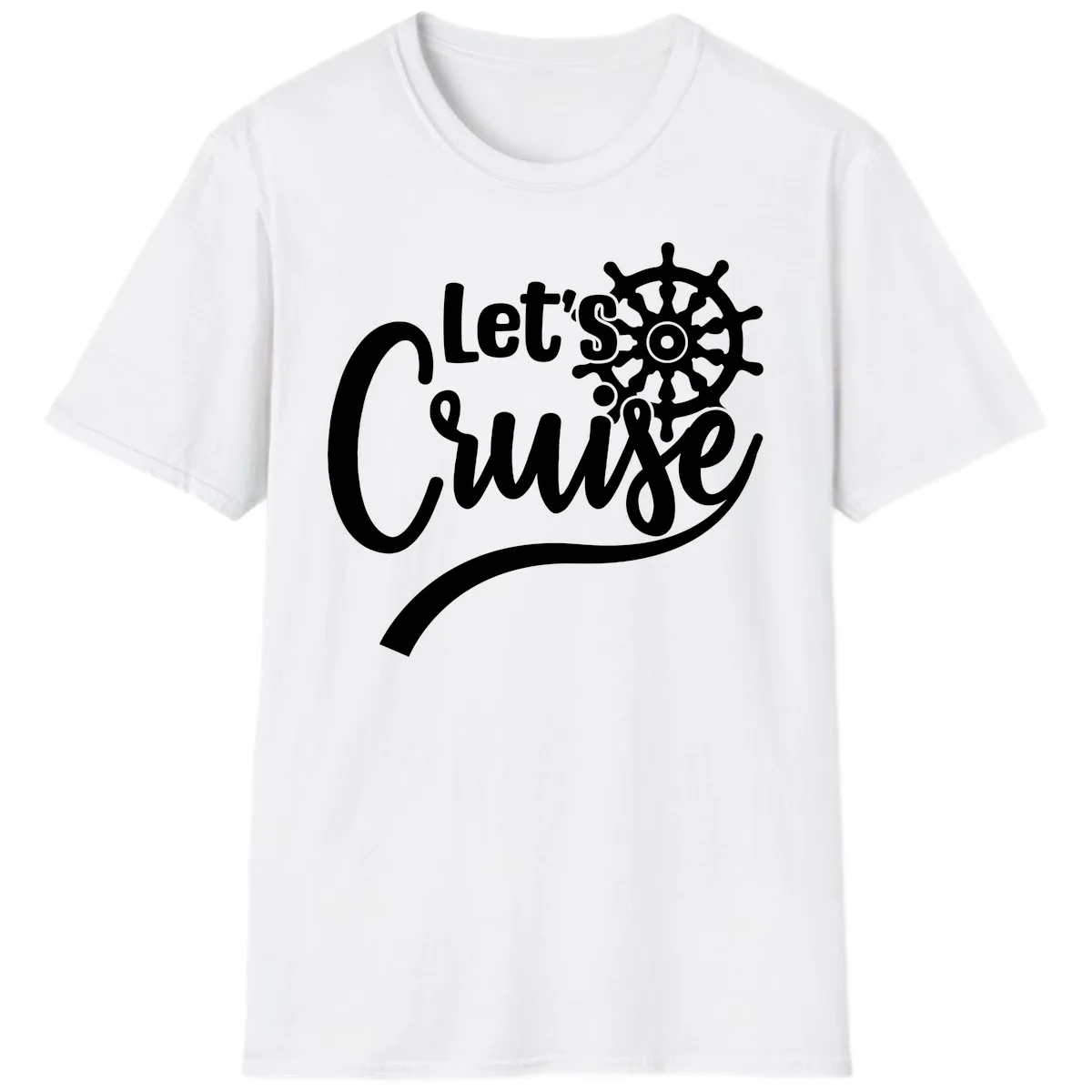 Let's So Swig T-Shirt in White