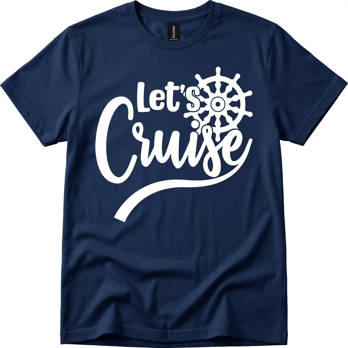 Let's So Swig T-Shirt in Navy