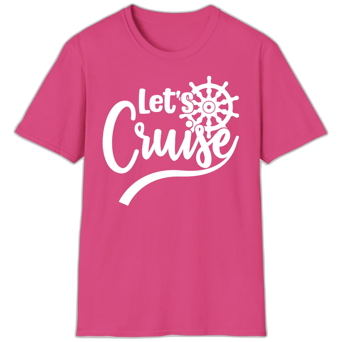 Let's So Swig T-Shirt in Heliconia
