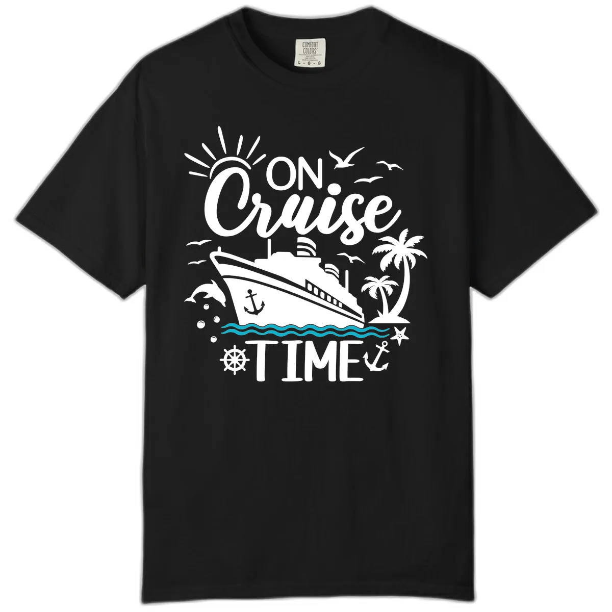 On Cruise Time Comfort Color in Black