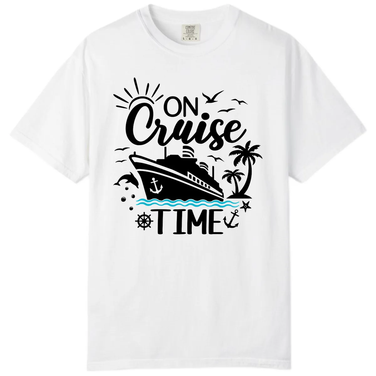 On Cruise Time Comfort Color in White