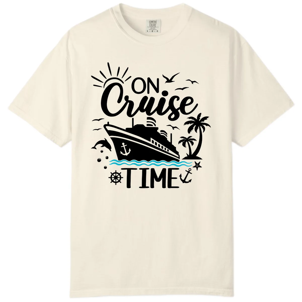 On Cruise Time Comfort Color in Ivory