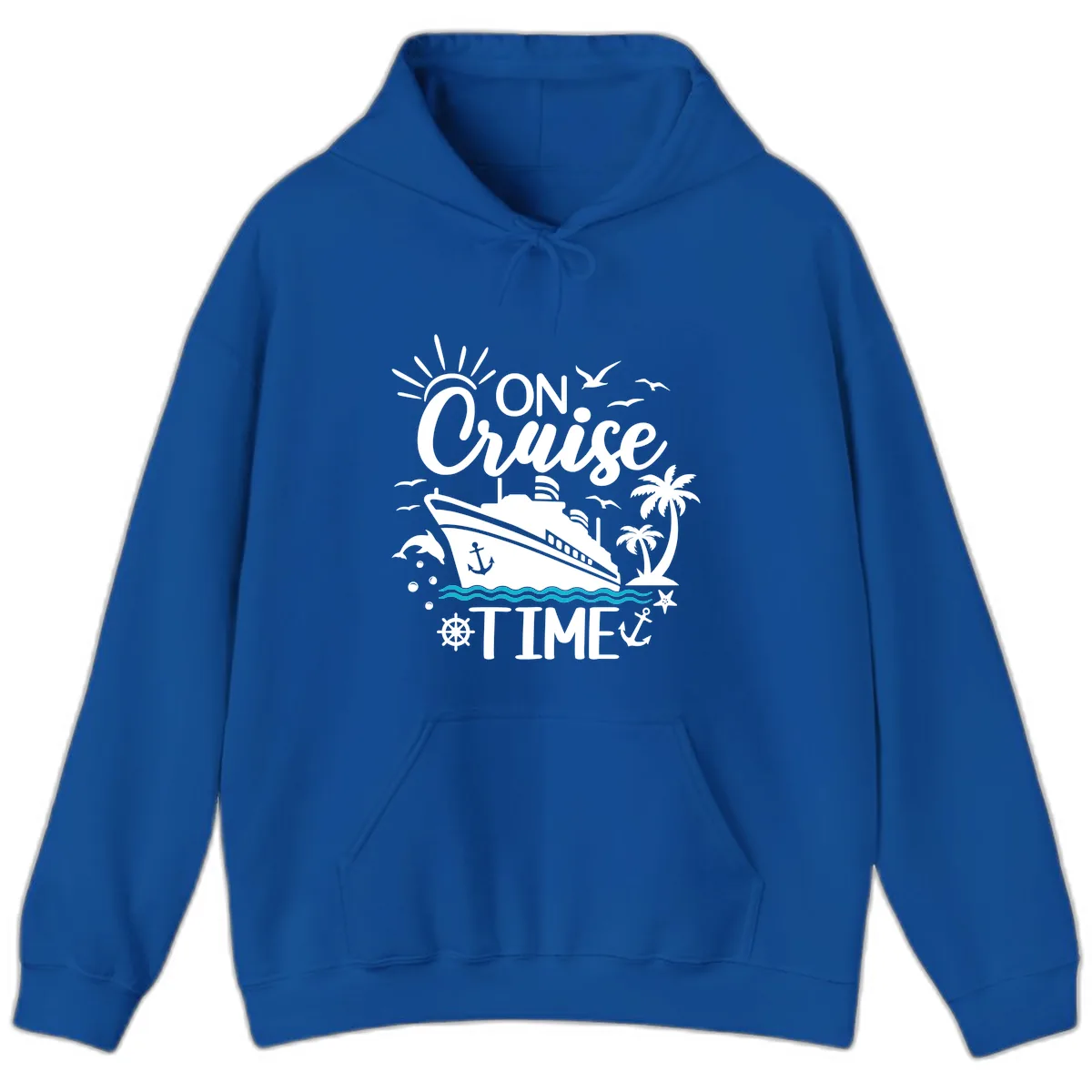 On Cruise Time Hoodie in Royal