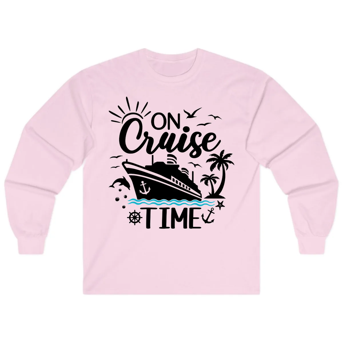 On Cruise Time Long Sleeve in Light Pink