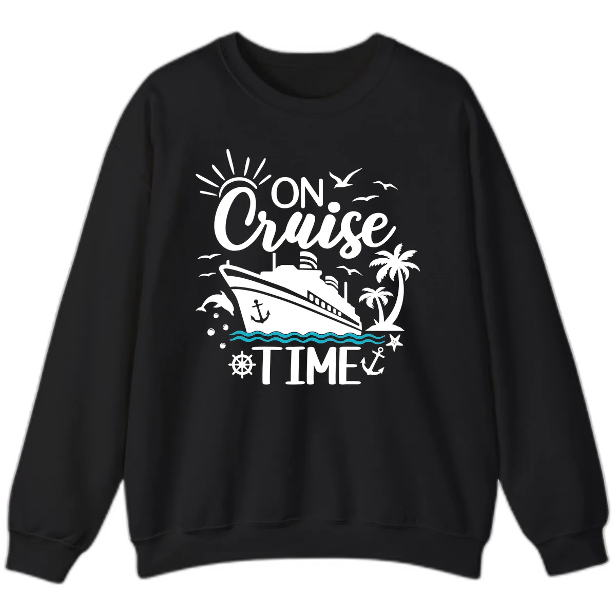 On Cruise Time Sweatshirt in Black
